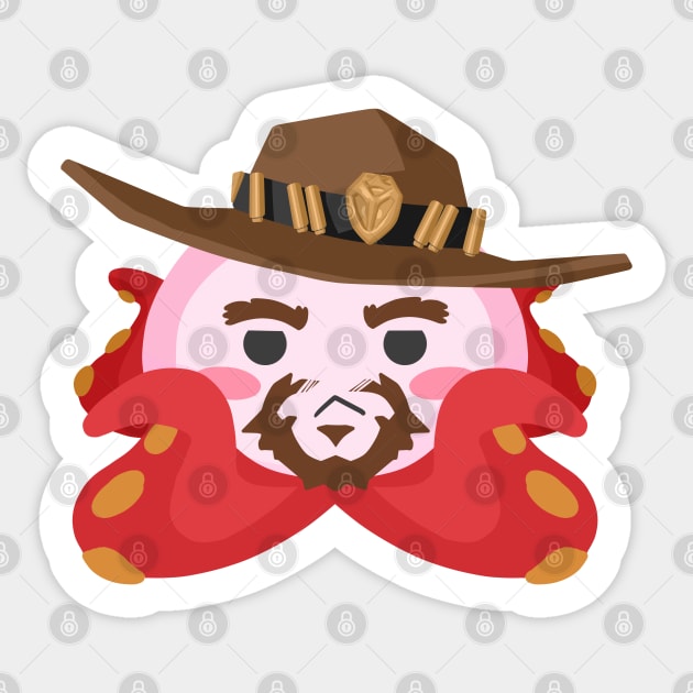 McCree Pachimari Sticker by CuteNerds